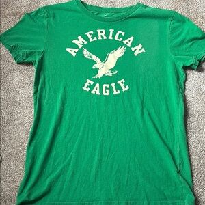 American Eagle Green T-Shirt. Vintage never worn